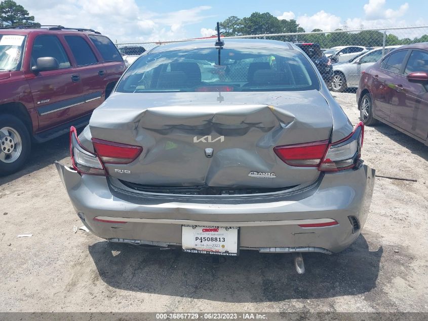 2022 KIA RIO S - 3KPA24AD6NE458177
