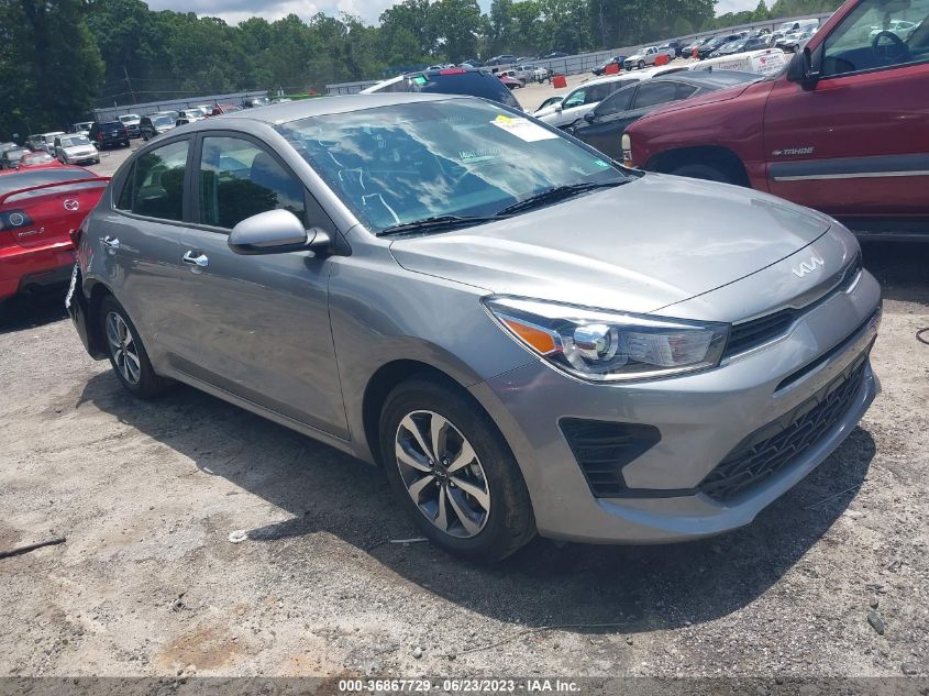 2022 KIA RIO S - 3KPA24AD6NE458177