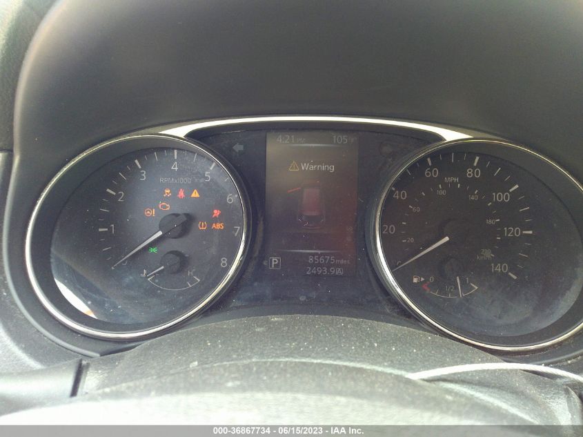 2016 NISSAN ROGUE S/SL/SV - JN8AT2MTOGW012687