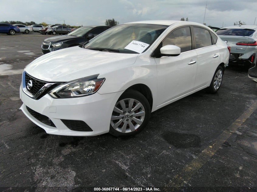 VIN 3N1AB7AP2KY267641 2019 NISSAN SENTRA S