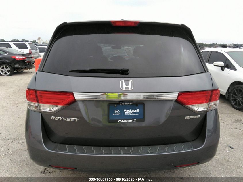 2016 HONDA ODYSSEY EXL - 5FNRL5H66GB038428