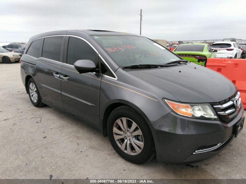 2016 HONDA ODYSSEY EXL - 5FNRL5H66GB038428