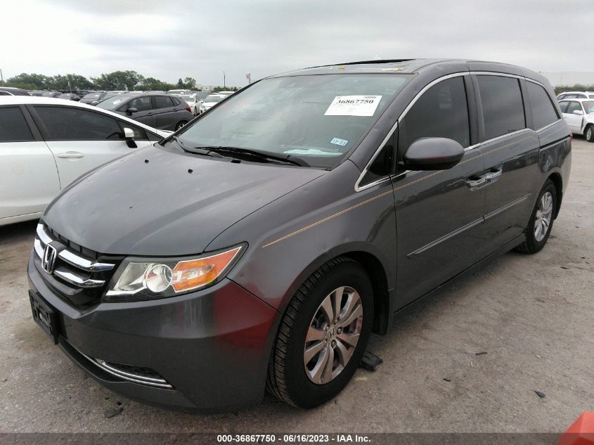 2016 HONDA ODYSSEY EXL - 5FNRL5H66GB038428