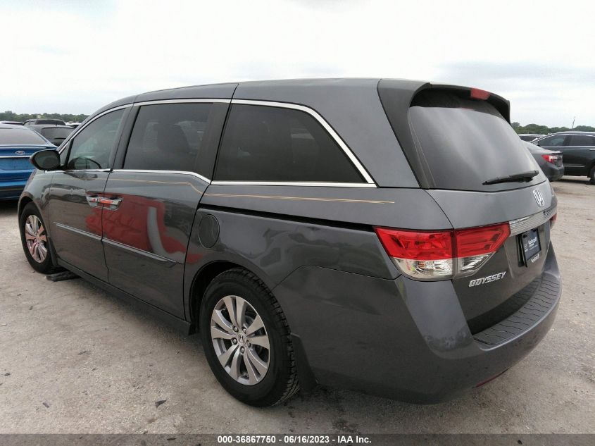 2016 HONDA ODYSSEY EXL - 5FNRL5H66GB038428