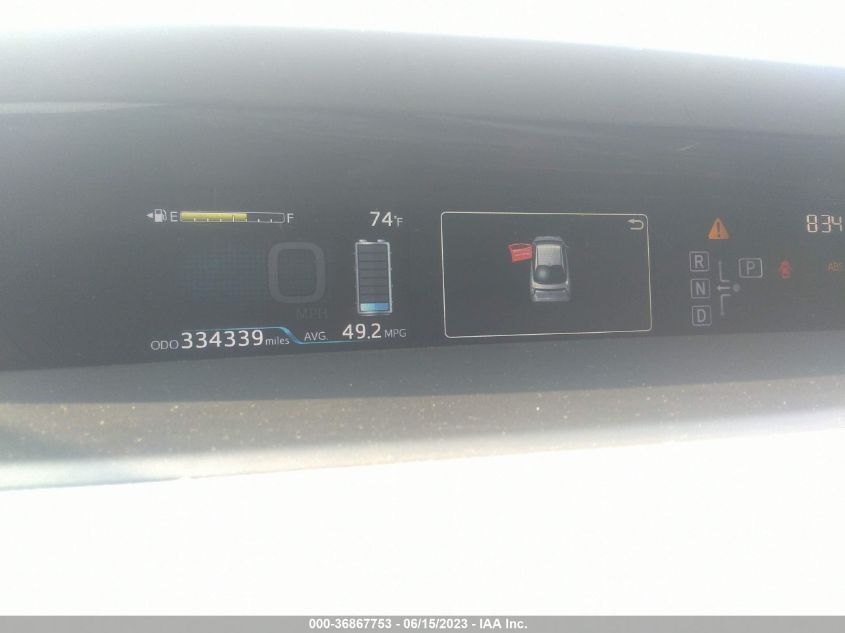 2017 TOYOTA PRIUS TWO/TWO ECO/THREE - JTDKBRFU9H3545447