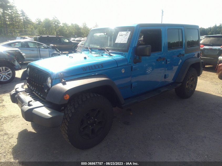 2015 JEEP WRANGLER UNLIMITED WILLYS WHEELER - 1C4BJWDG0FL714542