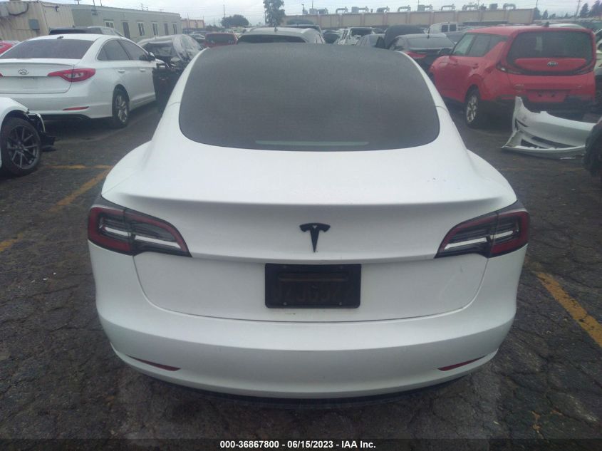 2021 TESLA MODEL 3 - 5YJ3E1EA0MF077738