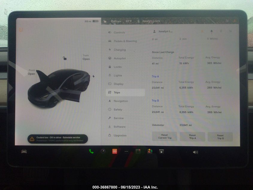 2021 TESLA MODEL 3 - 5YJ3E1EA0MF077738