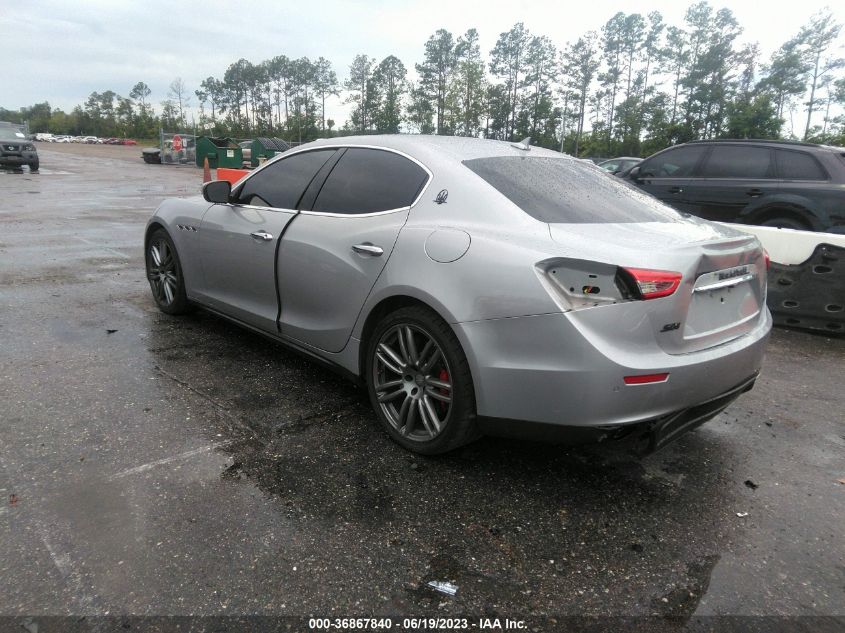 2017 MASERATI GHIBLI S Q4 ZAM57RTL5H1196496