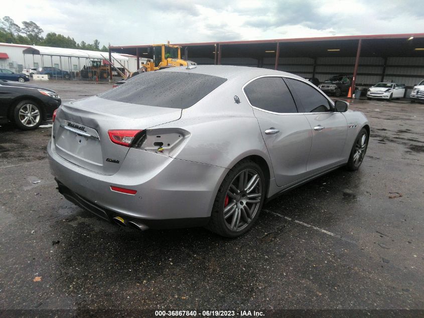 2017 MASERATI GHIBLI S Q4 ZAM57RTL5H1196496
