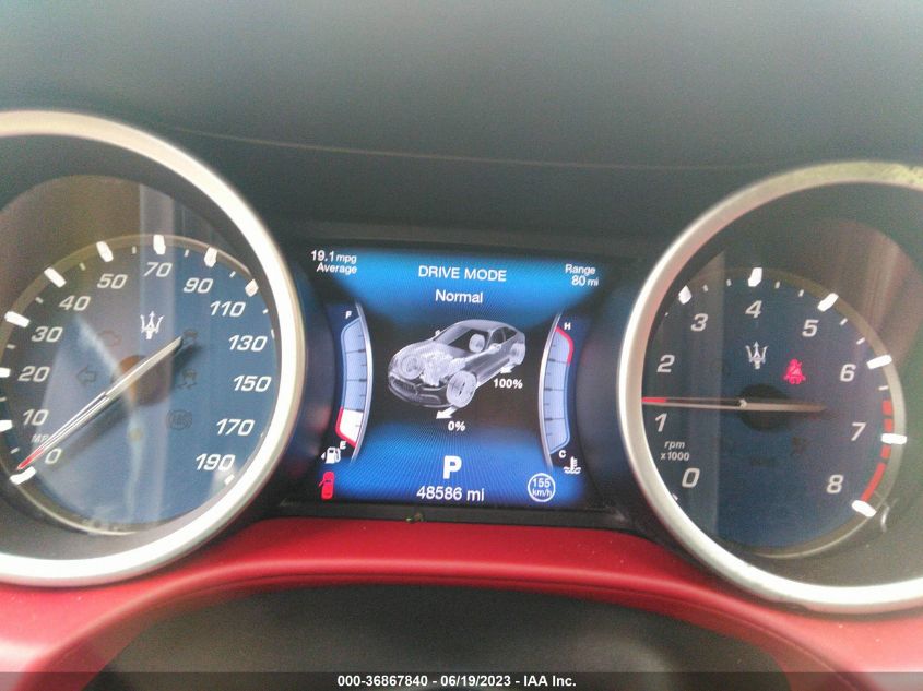 2017 MASERATI GHIBLI S Q4 ZAM57RTL5H1196496