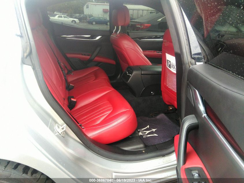 2017 MASERATI GHIBLI S Q4 ZAM57RTL5H1196496