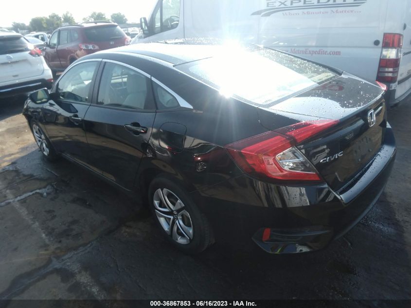 2018 HONDA CIVIC SEDAN LX - 19XFC2F57JE029472