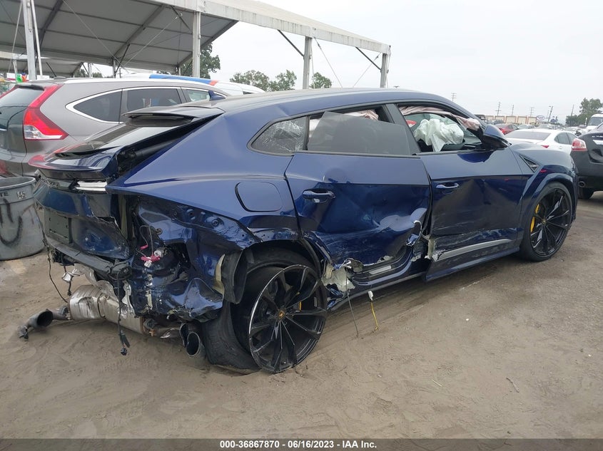 VIN ZPBUA1ZL8LLA10417 2020 LAMBORGHINI URUS