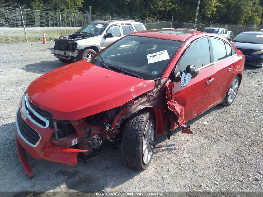 2015 CHEVROLET CRUZE LTZ - 1G1PG5SBXF7156769