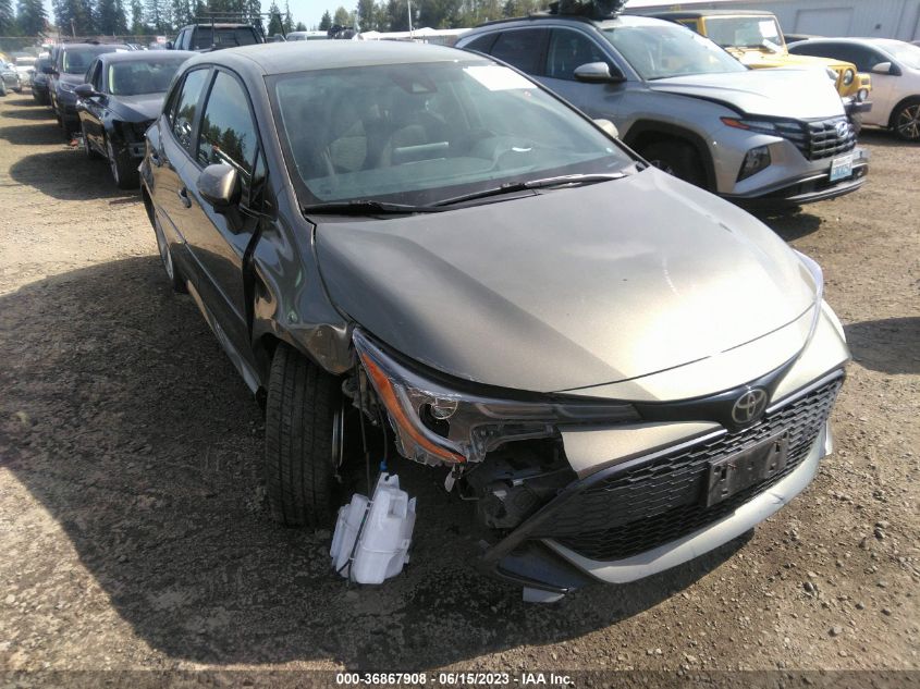 JTND4RBE4L3080579 TOYOTA COROLLA HATCHBACK NIGHTSHADE 2020