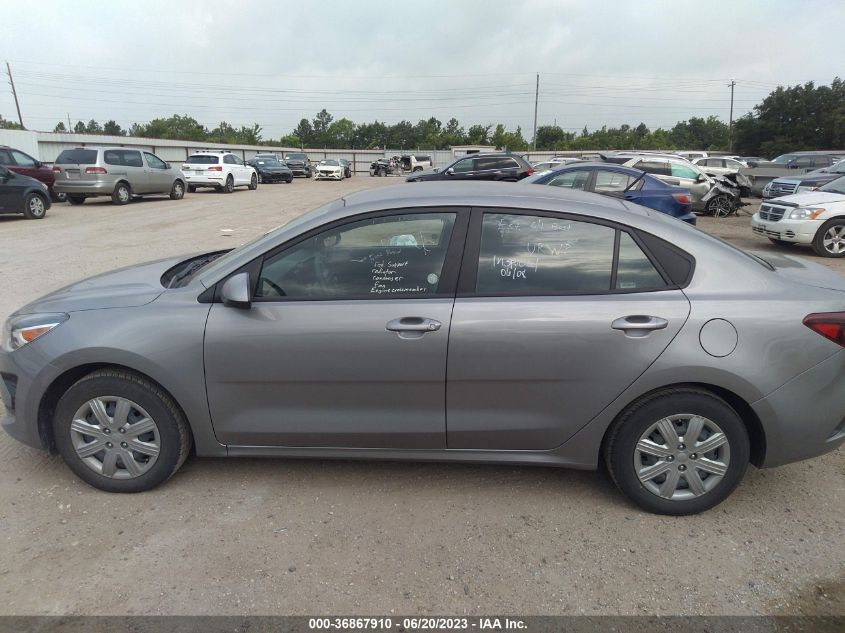2022 KIA RIO S - 3KPA24AD5NE473687