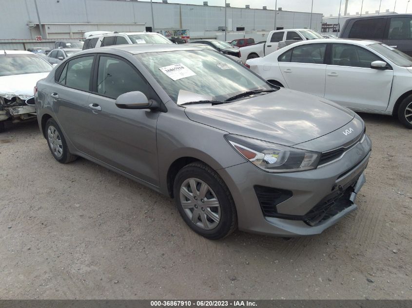 2022 KIA RIO S - 3KPA24AD5NE473687