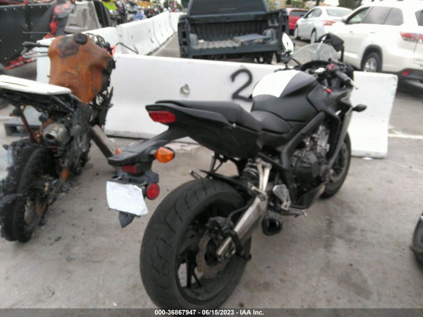 2016 HONDA CBR650 F MLHRC7415G5200117