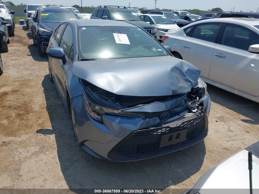 VIN: 5YFEPRAE5LP105322 2020 TOYOTA COROLLA LE