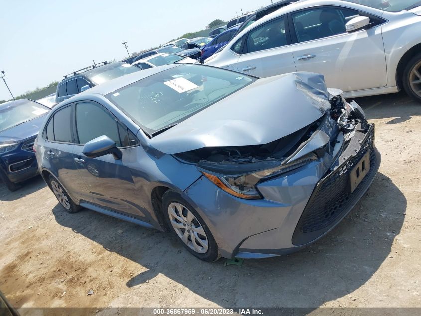 VIN: 5YFEPRAE5LP105322 2020 TOYOTA COROLLA LE