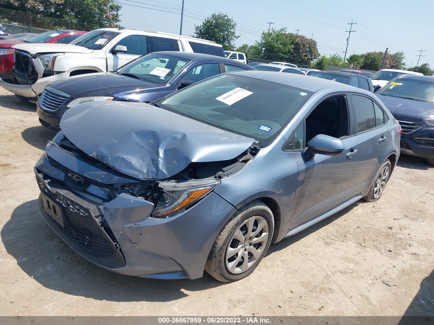 VIN: 5YFEPRAE5LP105322 2020 TOYOTA COROLLA LE