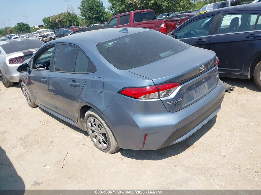 VIN: 5YFEPRAE5LP105322 2020 TOYOTA COROLLA LE
