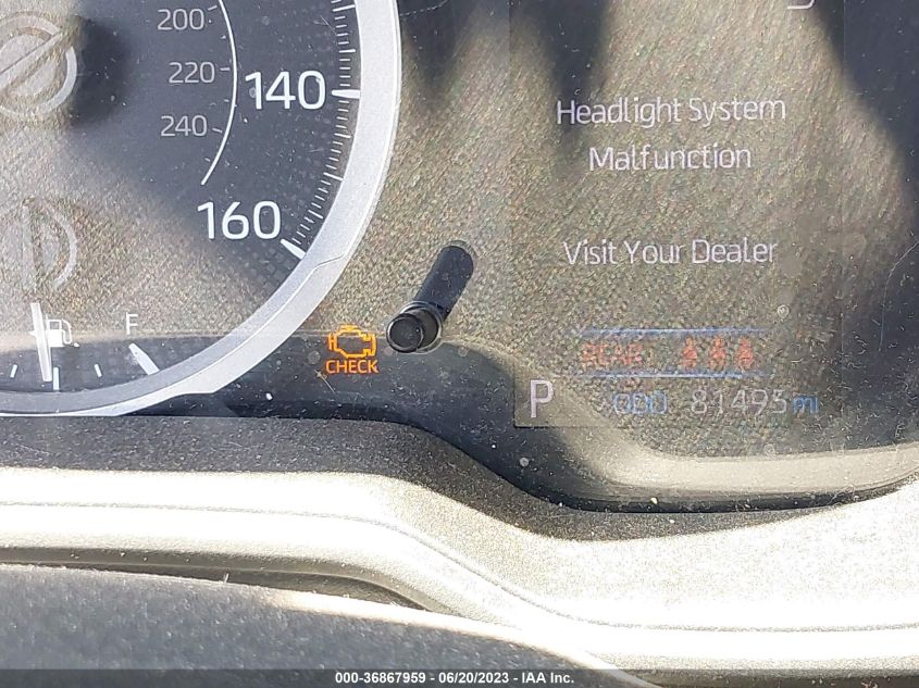 VIN 5YFEPRAE5LP105322 2020 TOYOTA COROLLA LE