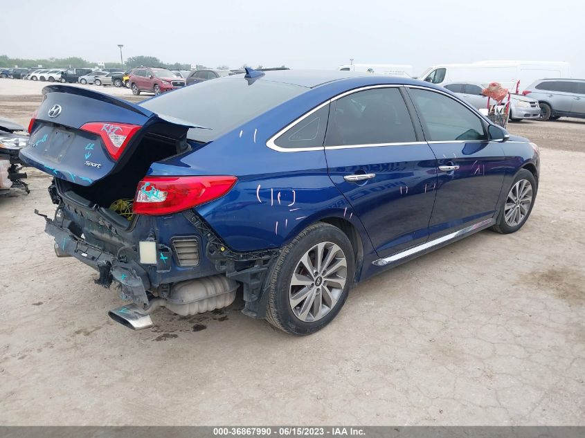 2015 HYUNDAI SONATA SPORT/LIMITED - 5NPE34AF4FH245659