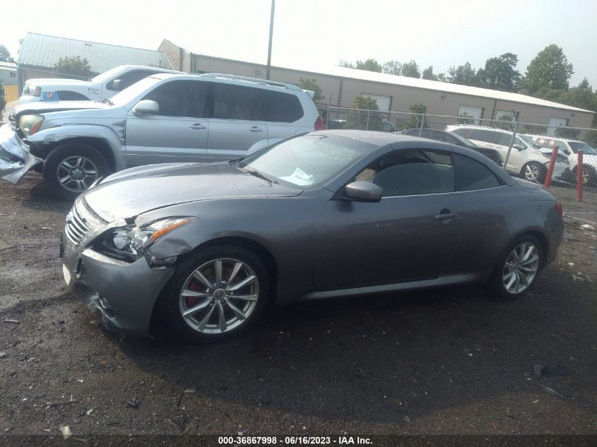 2013 INFINITI G37 CONVERTIBLE BASE JN1CV6FE6DM770547