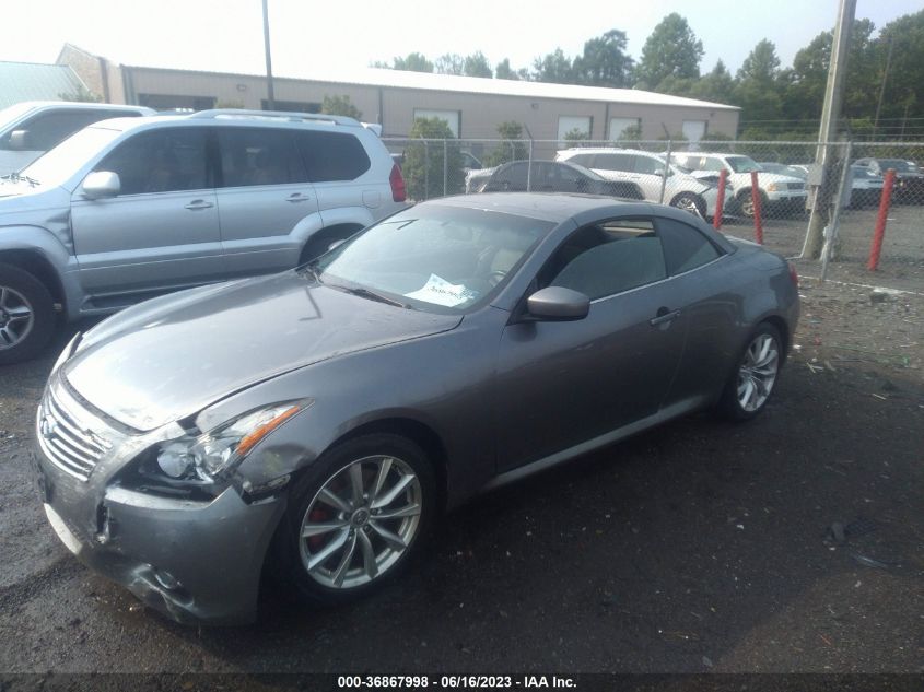 2013 INFINITI G37 CONVERTIBLE BASE JN1CV6FE6DM770547
