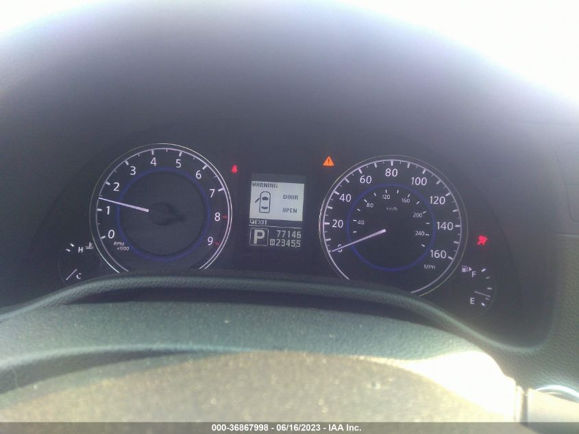 2013 INFINITI G37 CONVERTIBLE BASE JN1CV6FE6DM770547