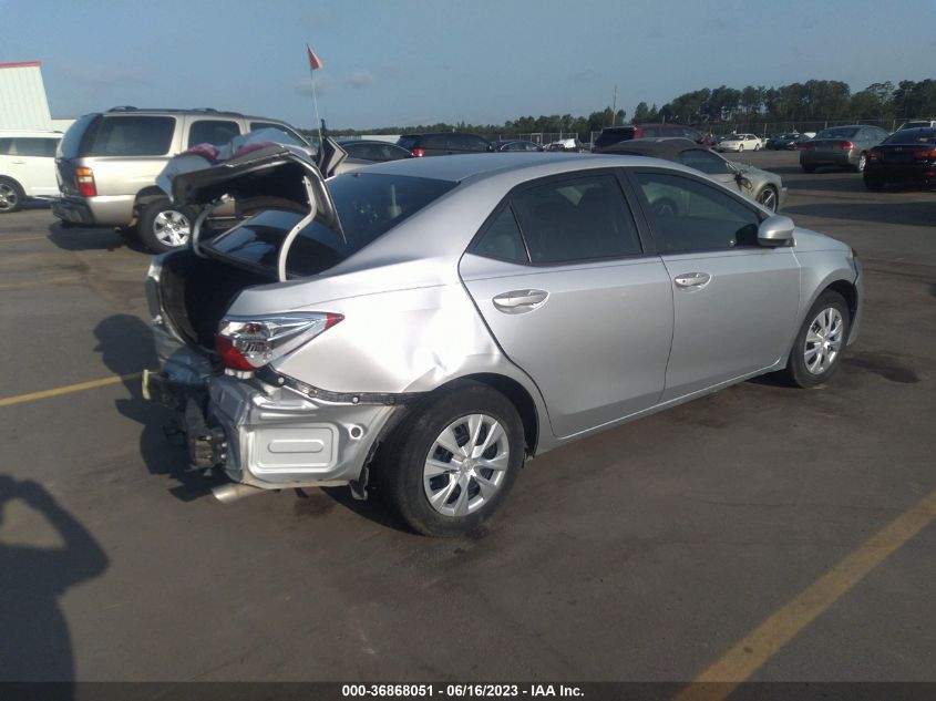 2019 TOYOTA COROLLA L/LE/SE/XLE/XSE - 5YFBURHE6KP877182