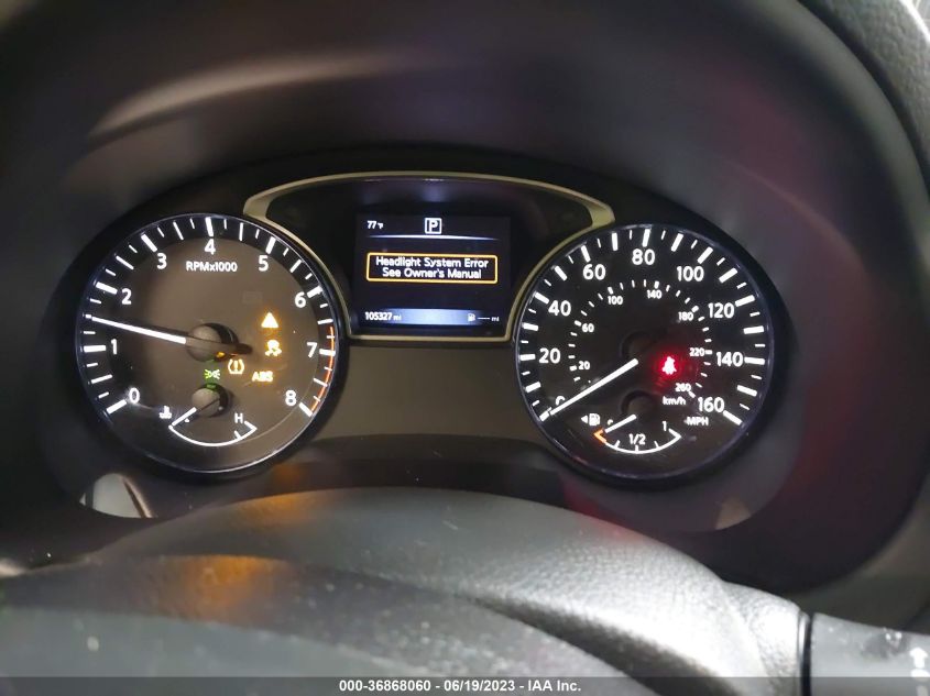 2017 NISSAN ALTIMA 2.5 SR - 1N4AL3AP1HC189282