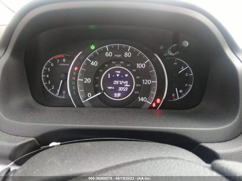 2016 HONDA CR-V LX - 2HKRM3H37GH509947