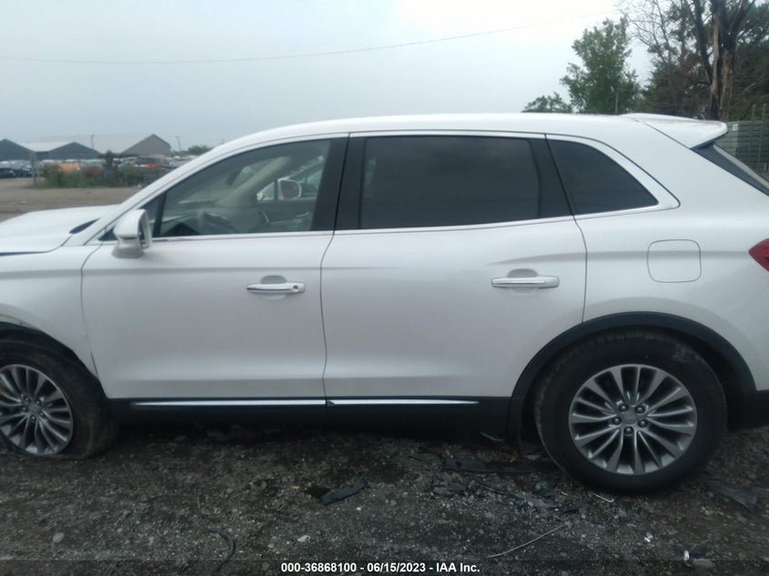 VIN 2LMPJ6KR8HBL30912 2017 LINCOLN MKX SELECT