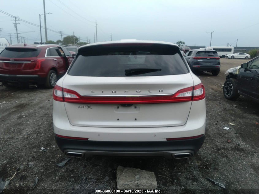 VIN 2LMPJ6KR8HBL30912 2017 LINCOLN MKX SELECT