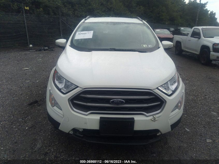 2022 FORD ECOSPORT SE - MAJ6S3GL6NC457638