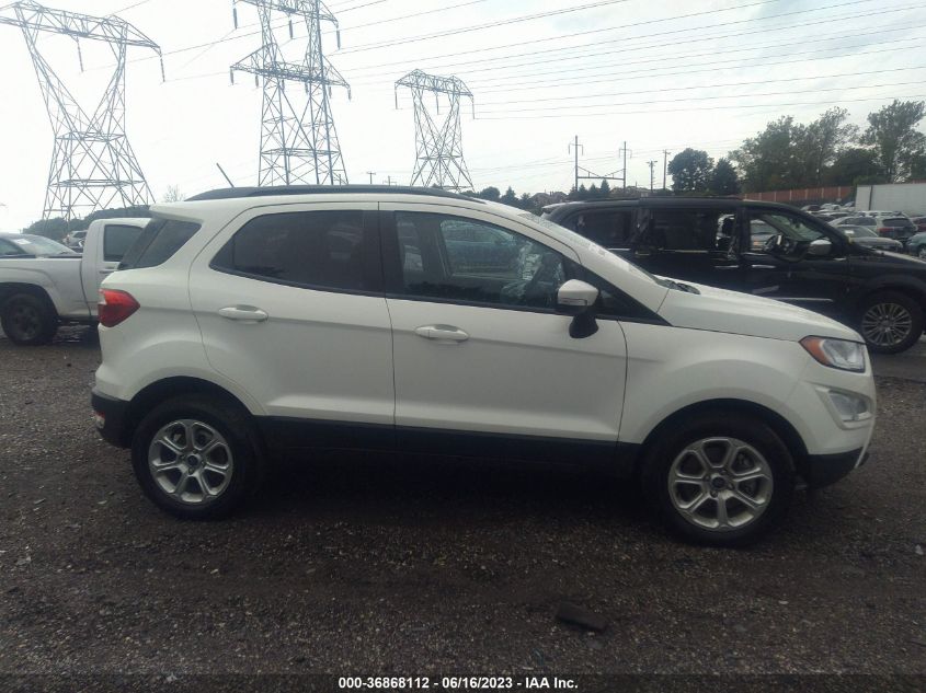 2022 FORD ECOSPORT SE - MAJ6S3GL6NC457638