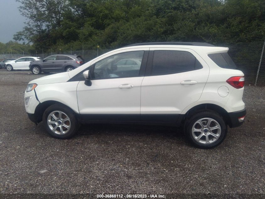 2022 FORD ECOSPORT SE - MAJ6S3GL6NC457638