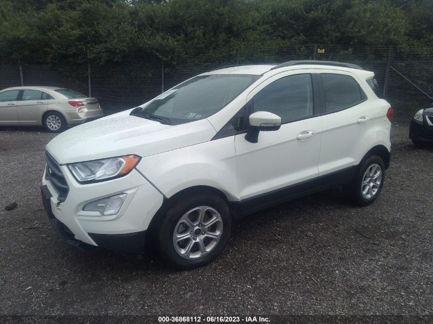 2022 FORD ECOSPORT SE - MAJ6S3GL6NC457638