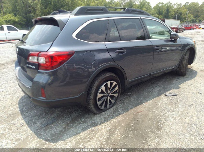 2016 SUBARU OUTBACK 2.5I LIMITED - 4S4BSBNC4G3309511