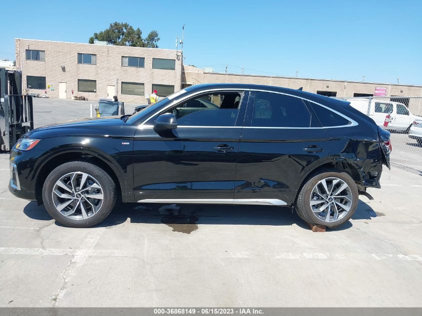 2022 AUDI Q5 SPORTBACK S LINE PREMIUM PLUS - WA15AAFY7N2068811