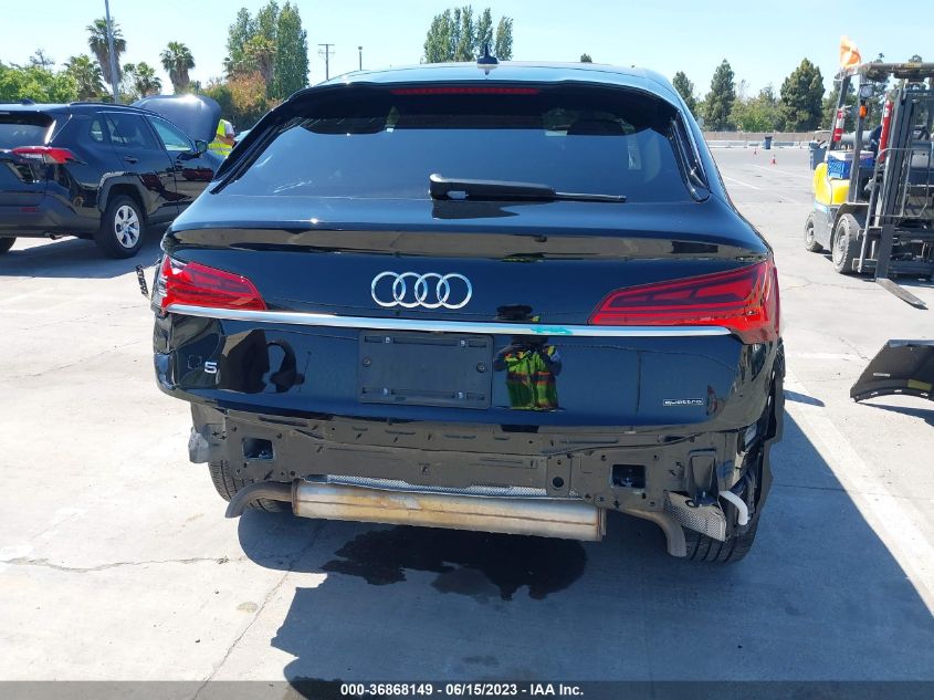 2022 AUDI Q5 SPORTBACK S LINE PREMIUM PLUS - WA15AAFY7N2068811