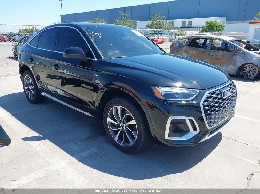 WA15AAFY7N2068811 AUDI Q5 SPORTBACK S LINE PREMIUM PLUS 2022
