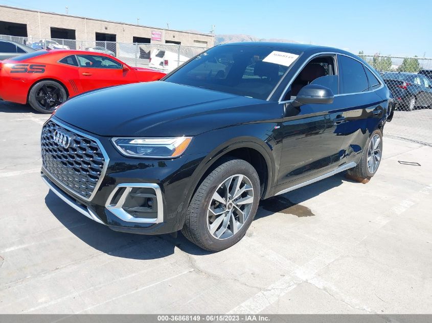 2022 AUDI Q5 SPORTBACK S LINE PREMIUM PLUS - WA15AAFY7N2068811