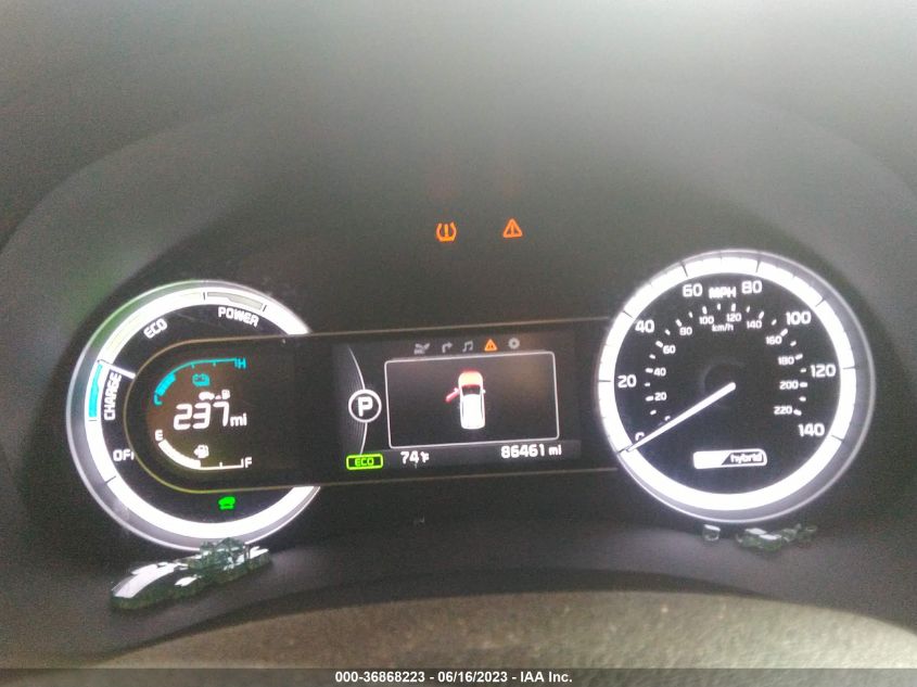 2017 KIA NIRO EX TOURING - KNDCE3LC6H5047828