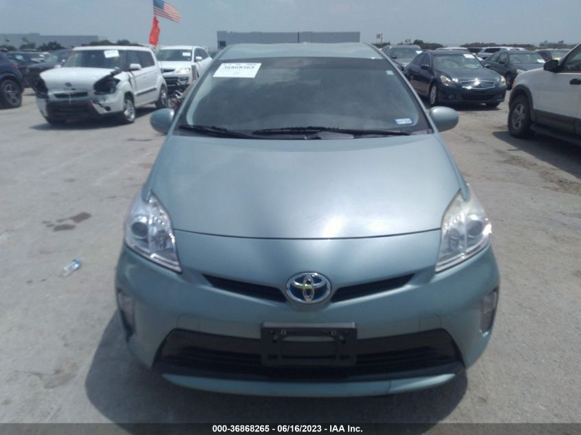 2013 TOYOTA PRIUS ONE/TWO/THREE/FOUR/FIVE - JTDKN3DU9D5538679