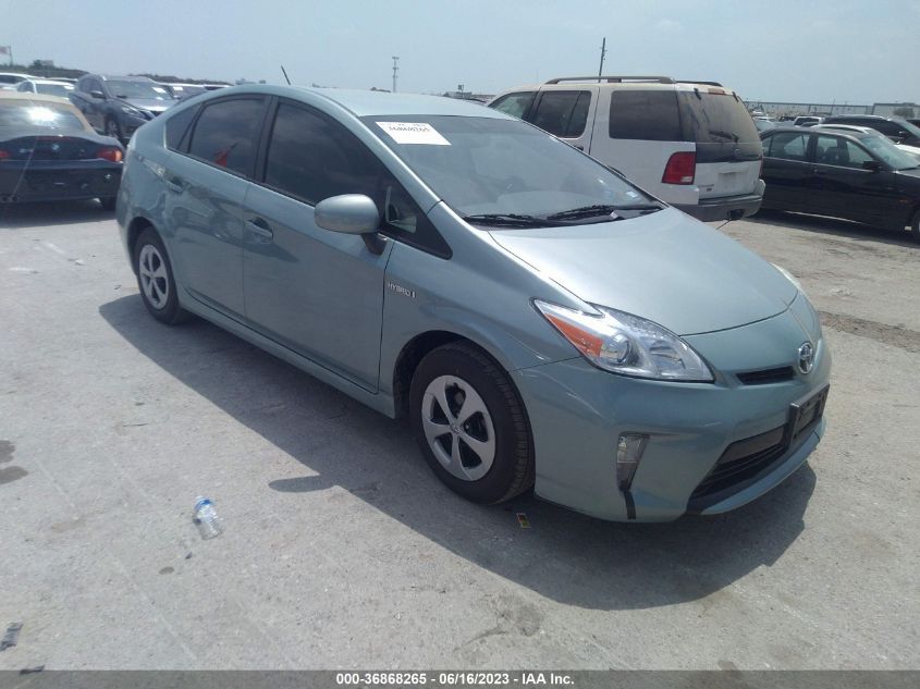 2013 TOYOTA PRIUS ONE/TWO/THREE/FOUR/FIVE - JTDKN3DU9D5538679