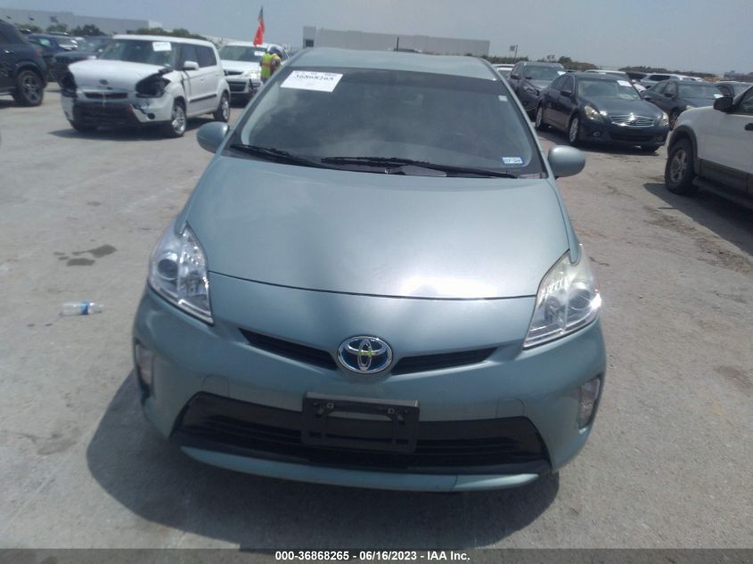 2013 TOYOTA PRIUS ONE/TWO/THREE/FOUR/FIVE - JTDKN3DU9D5538679